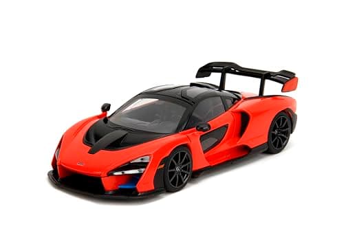 Image of Fast & Furious JADA Toys MCLAREN SENNA 1:24 die-cast model car, toys for kids and adults, collect and play vehicle