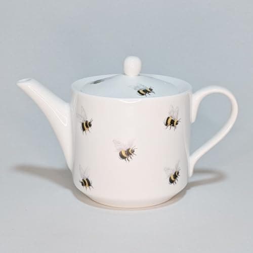 Image of Dandelion Collection - Bumble Bees Fine Bone China Teapot (Small)
