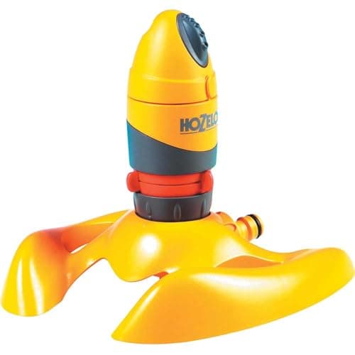 Image of HOZELOCK Plastic Sprinkler Rotating Pro 314 m² : Large-area Base-mounted Spray Sprinkler (ø 20m),Ultra Even Coverage thanks to Hydraulic Motor and 2 Spray Patterns 360° Adjustable Steering [2336P0000]