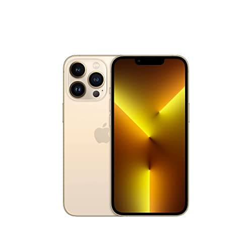 Image of Apple iPhone 13 Pro, 128GB, Gold (Renewed)