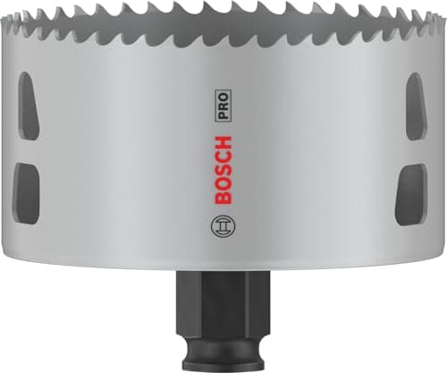 Image of Bosch 1x PRO Multi Material Power Change Plus Hole Saw (for Softwood, Drywall, Ø 92 mm, Professional Accessory Rotary Drill/Drivers)