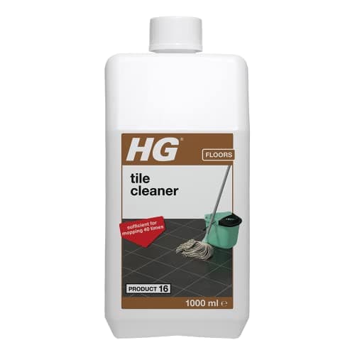 Image of HG Tile Cleaner, Product 16, Highly Concentrated Formula for Ceramic and Natural Stone Floors, Mop or Polish for Effective Dirt Removal – 1L (184100106)