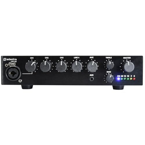 Image of Adastra | UA Series Compact Mixer Amplifier with Multiple input channels | 60W