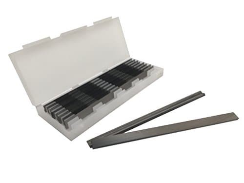 Image of Box Of 10-82mm HSS REVERSIBLE PLANER BLADES Replaces Makita, Black & Decker, Bosch, DeWalt, Trend and Elu planers QUICK DELIVERY