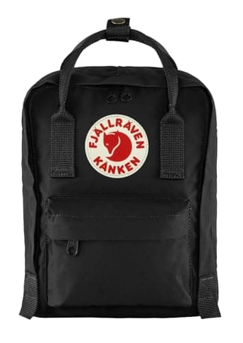 Image of Fjällräven Kånken Mini Backpack, One Size, Black, Unisex, Vinylon