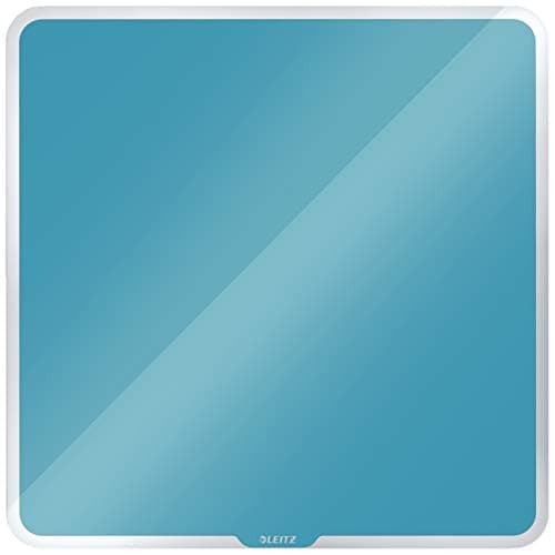Image of Leitz Magnetic Glass Whiteboard, 450 x 450, Cosy Range, Calm Blue, 70430061