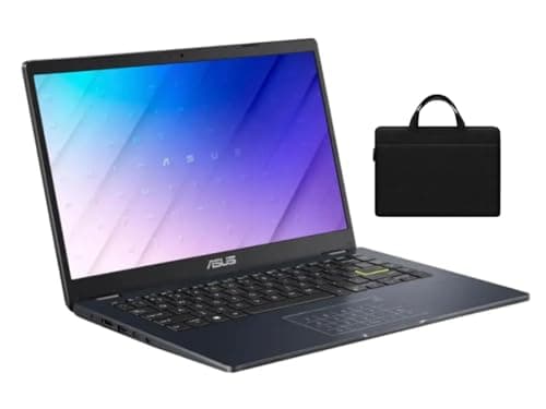 Image of ASUS Vivobook Go 14" FHD Laptop |Intel Celeron N4500 | Intel UHD Graphics | WiFi |Bluetooth|Star Black | 4GB RAM | 128GB SSD |Windows 11 S |Bundle with Black Bag