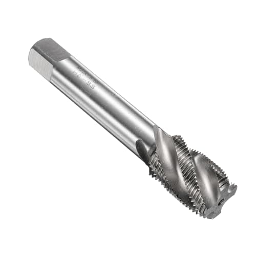 Image of sourcing map Spiral Flute Thread Taps M22 x 1.5 H2 Metric Machine Threading Tap Bit, Uncoated Screw Tapping Repair Tool, M2 High-Speed Steel (HSS)