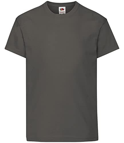 Image of Fruit of the Loom Kids Original T Shirt - 21 Colours / Ag - Light Graphite - 911