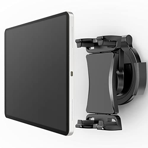Image of Padwa Lifestyle Tablet Wall Mount - 360° Rotatable Kitchen Wall Mount, Universal iPad Holder Wall for 4.7-13 Inch Tablet iPad Phone, Suitable for Kitchen, Bathroom, Bedroom, Reading Room