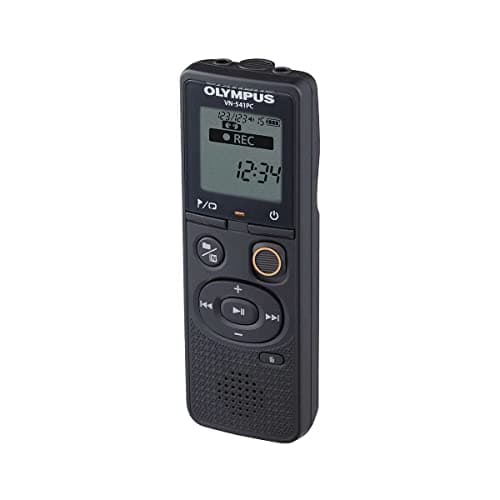 Image of Olympus VN-541 PC Digital Voice Recorder with Omnidirectional Microphone, One-Touch Recording, Noise Cancellation, Easy Scene Select, Auto Low-Cut Filter & 4 GB Memory