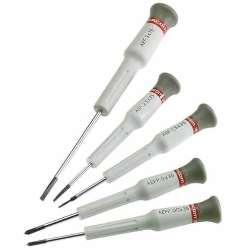 Image of FACOM MT.J5PG Precision Screwdriver Set of 5
