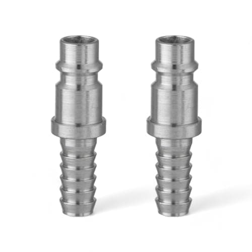 Image of x2 Genuine PCL Air Line XF Euro Range Tailpiece Adaptor 5/16"/8mm Fitting Connector