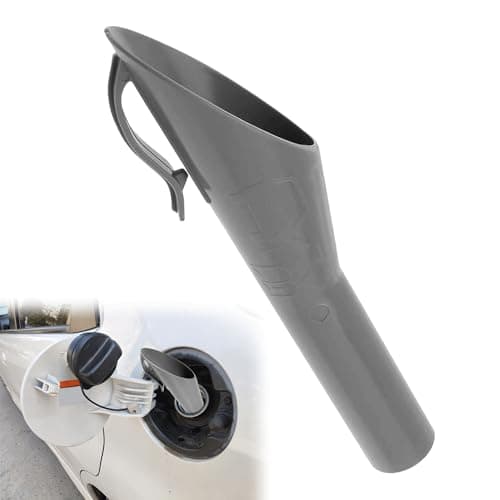 Image of 1PCS Plastic Emergency Petrol Funnel - Portable Capless Diesel Funnel for Car, Ford (Grey) - 1833948, 1782177