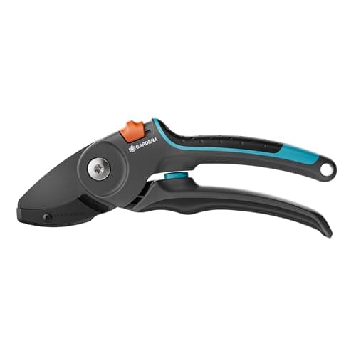 Image of Gardena Secateurs PremiumCut Pro Dry Wood, Anvil, 24 mm Cutting Diameter, ErgoTec Handle with Soft Grip, Precision-Ground Steel Blades, PowerCoating (12250-20)