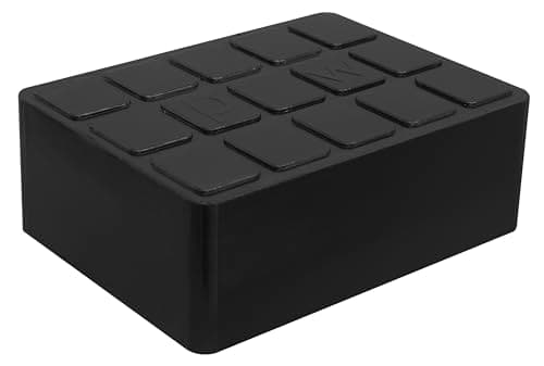 Image of Sealey Rubber Support Block for Viking Jacking Beams, 60mm - SJBEX.A02