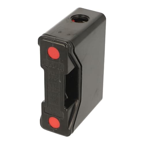 Image of RS20HFTG | RS20H | 402159 | BUSSMANN (GE) FUSE HOLDER, RED SPOT 20A FRONT CONNECTED BLACK