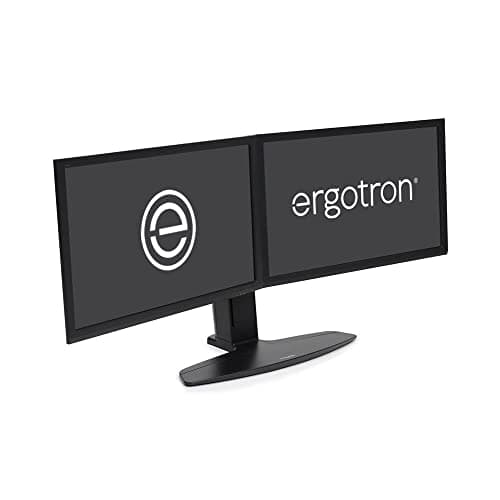 Image of Ergotron Neo-Flex Dual LCD Lift Stand - Stand for 2 LCD displays - black - screen size: up to 24"