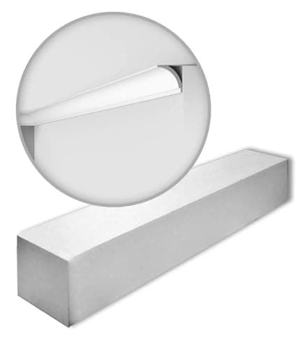 Image of WT16 WALLSTYL Cornice - 42 Pieces (84 m) - 45 x 45 x 2000 mm - NOËL & MARQUET - a Brand of NMC - High Density Polystyrene