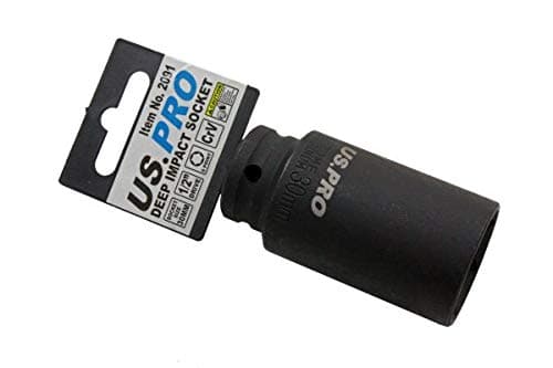 Image of US PRO 30mm 1/2 dr 6pt Deep Impact Socket 2091