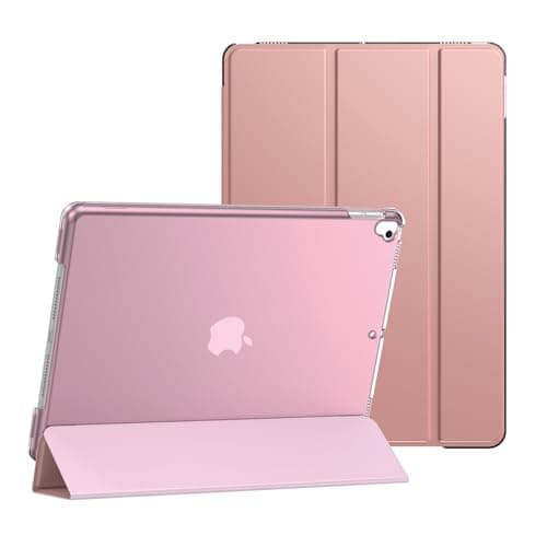 Image of Case For iPad Air 3rd Generation (2019) Air3 & iPad Pro 10.5-inch (2017) Pro10.5-Slim Lightweight, Smart Stand Cover with Translucent Frosted Back Protector for iPad 10.5"(Auto Wake/Sleep) (Rose Gold)