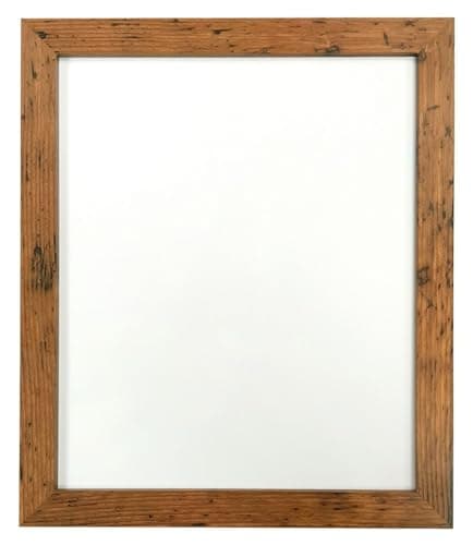 Image of H7 Vintage Wood Picture Photo Frame 50 x 70 cm Plastic Glass