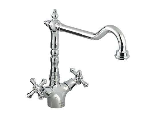 Image of Bristan K SNK EF C Colonial Easyfit Kitchen Sink Mixer Tap with Swivel Spout, Chrome