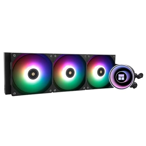 Image of Thermalright Frozen Notte 360 Black ARGB V2 Water Cooling CPU Cooler, 360 Specification CPU Liquid Cooler,3 PWM Fans, Suitable for AMD:AM4/AM5, Intel LGA 1851/1700/115X/1200/2011