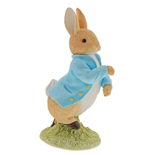 Image of Beatrix Potter Peter Rabbit 120th Anniversary Figurine , height 18.5 cm, Brown