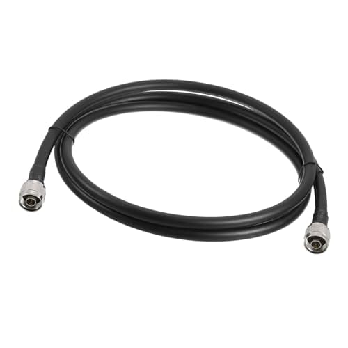 Image of sourcing map 1Pcs 6FT Coaxial Cables 400 Type N Male to N Male Low Loss Coaxial Cable Extension Jumper Cable for Cell Phone Signal Booster,Amplifier,Antennas,SWR Met Black Black