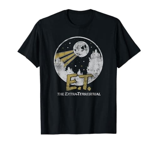 Image of E.T. The Extra-Terrestrial Moon Poster T-Shirt