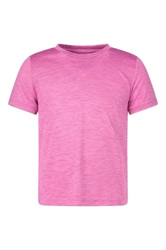 Image of Mountain Warehouse Plain Field Girls T-Shirt - Lightweight & Comfortable Children Shirt Top, Casual Wear - Spring Summer Walking & Outdoors Light Purple Kids Size 11-12 Years
