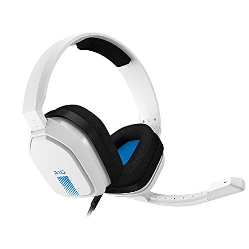 Image of ASTRO Gaming A10 Wired Gaming Headset, Lightweight and Damage Resistant, ASTRO Audio, 3.5mm Audio Jack, for Xbox Series X|S, Xbox One, PS5, PS4, Nintendo Switch, PC, Mobile - White/Blue