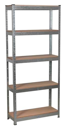 Image of Sealey Ap6150Gs 5 Shelf Racking Unit 150Kg Capacity Per Level