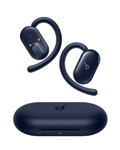 Image of soundcore V20i by Anker Open-Ear Headphones, Adjustable Ear Hooks, Ultra-Comfort, Snug Fit, Powerful Sound, Clear Calls, IP55, LED Lights, 36H Playtime, Bluetooth 5.4 Earbuds, Multipoint Connection