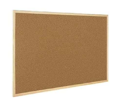 Image of Q-Connect Lightweight Cork Noticeboard 900 x 1200 mm