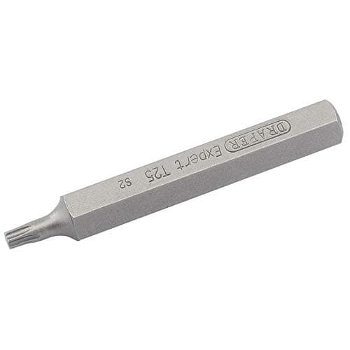 Image of Draper 33359 Expert Tx-Star T25 Insert Bit for Mechanic's Bit Sets, 75mm Length, 10mm