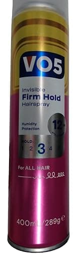 Image of VO5 Firm Hold 24h humidity protection Hair Spray lightweight 400 ml, White, Packaging May Vary