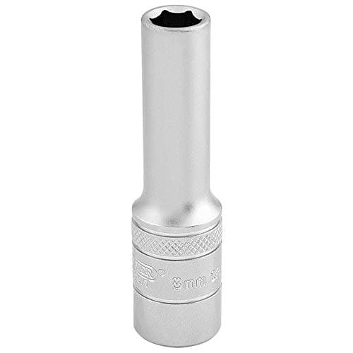 Image of Draper 16578 Metric 3/8-Inch Square Drive Hi-Torq 6-Point Deep 8.0 mm Socket