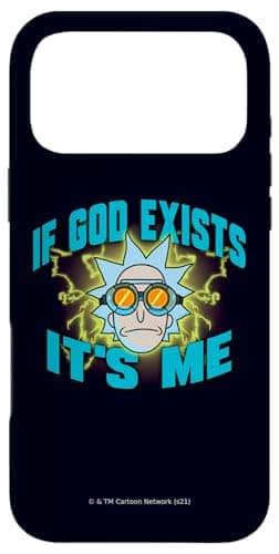 Image of Rick and Morty If God Exists Case for iPhone 17 Pro Max