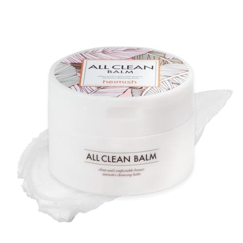 Image of HEIMISH All Clean Balm - Cleansing Balm, Waterproof Makeup Remover, Face Cleanser, Oil Based Cleanser, Korean Skincare with Natural Aroma Oil, Vegan, For All Skin Types, 4.0fl.oz/120ml
