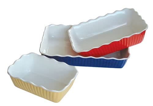 Image of Chabrias Ltd Tulip Deli Bistro SAN Crock Salad Bowl Party Serving Dish Food Display Plate (4.5 litres, Yellow)