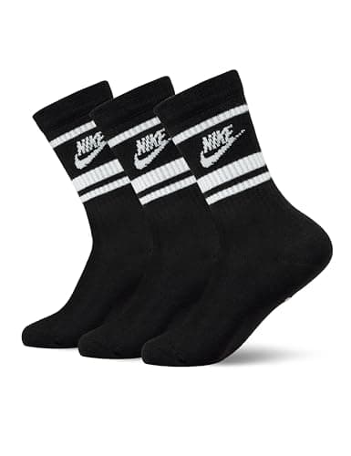 Image of NIKE DX5089-010 Sportswear Everyday Essential Socks Unisex Black/White M
