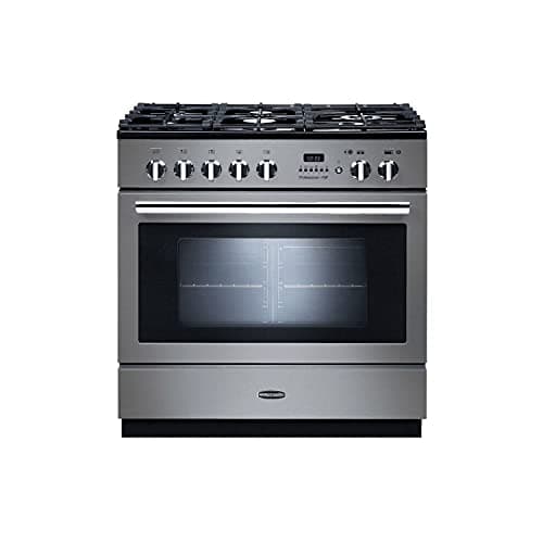 Image of Rangemaster Professional Plus FXP 90cm Dual Fuel Range Cooker - Stainless Steel