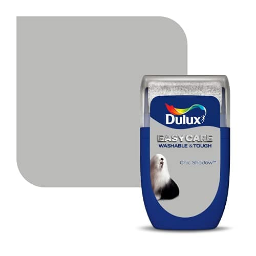 Image of Dulux Easycare Washable & Tough Tester Paint, Chic Shadow, 30 ml