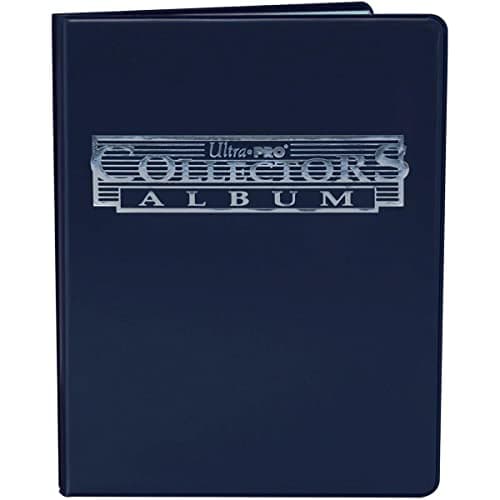 Image of Ultra Pro 4-Pockets Portfolio Card Collector 40/80 cards COBALT BLUE