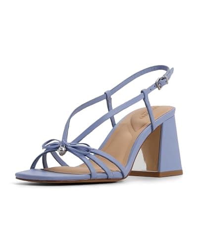 Image of Ted Baker Women's Eliza Heeled Sandal, Light Blue, 5