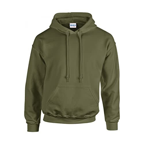 Image of gildan Heavy Blendâ Hooded Sweatshirt Sweatshirt, Military Green, XL Unisex Adult, Military Green, XL