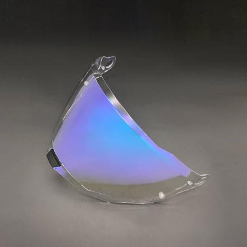 Image of CYLCLNB Shield for LS2 Explorer, Carbon,MX701 Helmet Visor Uv Protected Lentes Para Casco De Moto (Silver-For Day)(Clear Blue-for Day+Night)