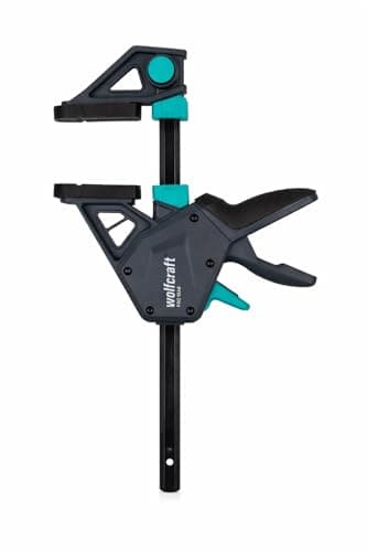 Image of Wolfcraft PRO MAX One-Hand Clamp 450mm I 3072000 I Clamping Force for The Highest Professional Demands I Made in Europe